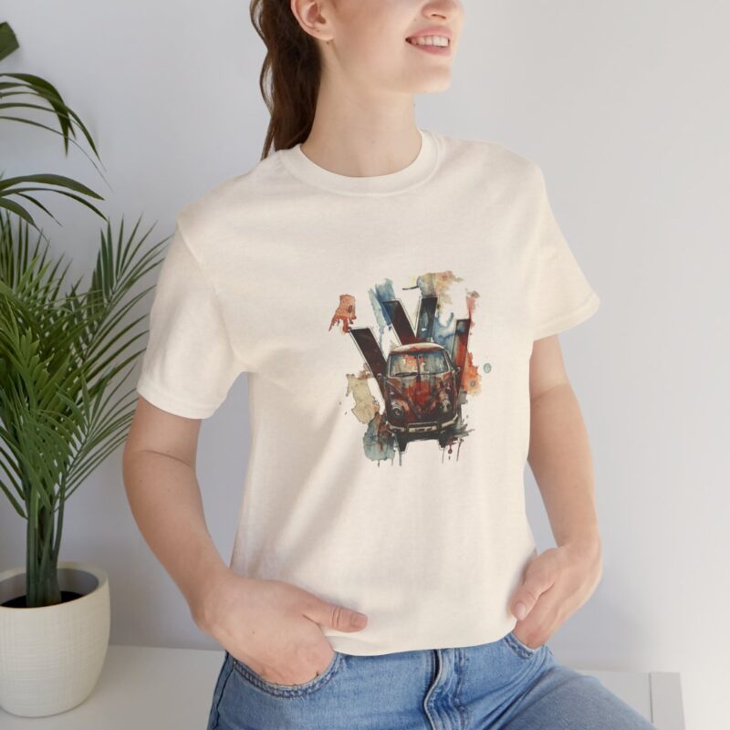 Rusty Vw Camper Soft T-shirt