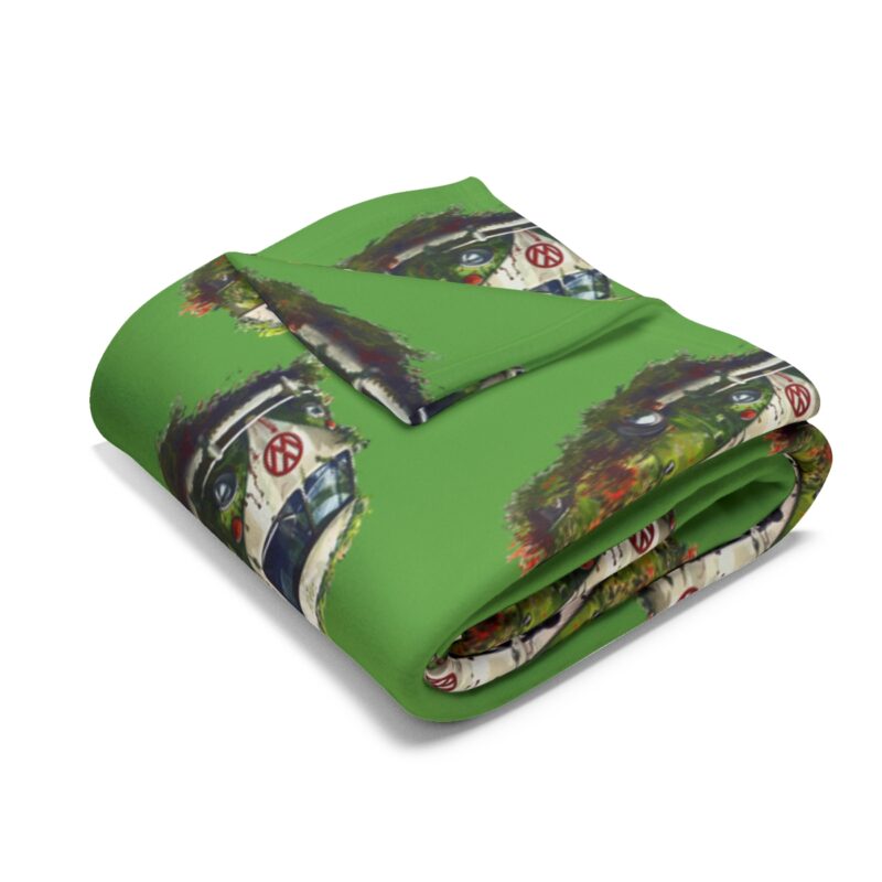 Rescued Vw Camper Arctic Fleece Blanket