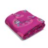 Barbiecore Van Girl Arctic Fleece Blanket