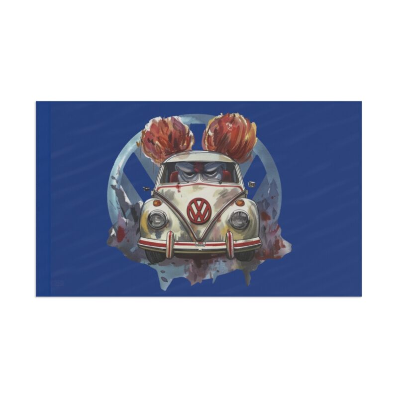 Clown Vw Bug Flag