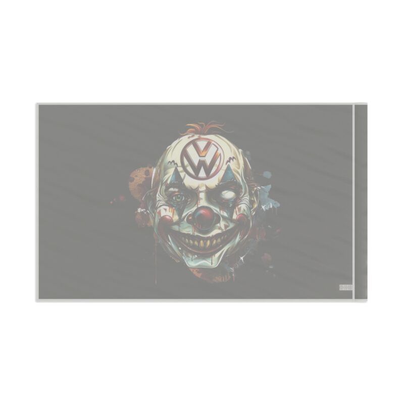 Evil Vw Brain Clown Flag