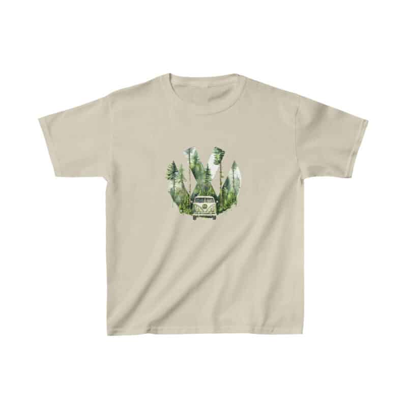 Vw Jungle Dubber Kids Heavy Cotton Tee