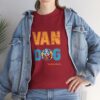 Van Dog T-shirt - Cute Terrier Puppy With Backpack