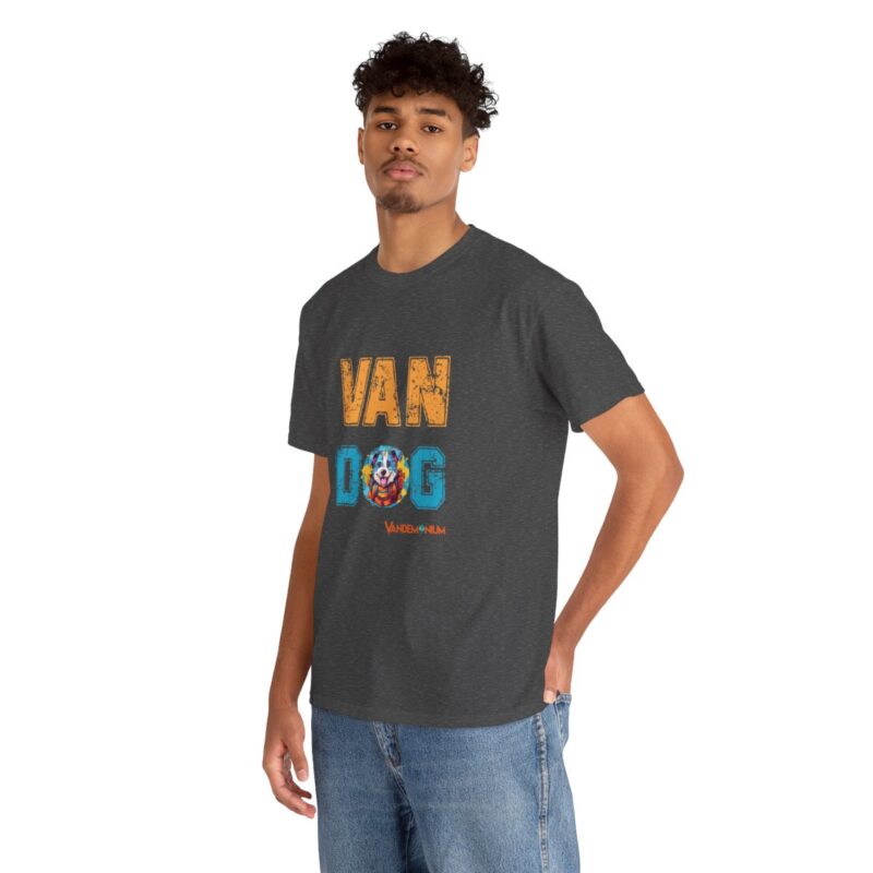 Van Dog T-shirt - Cute Terrier Puppy With Backpack