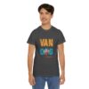 Van Dog T-shirt - Cute Terrier Puppy With Backpack