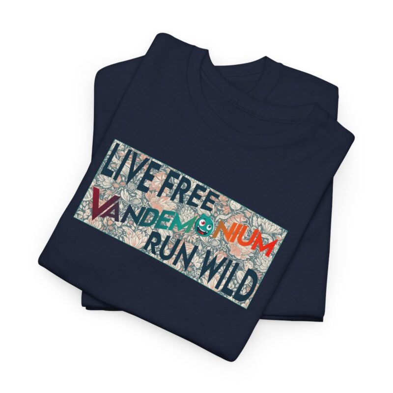 Live Free Run Wild Floral T-shirt