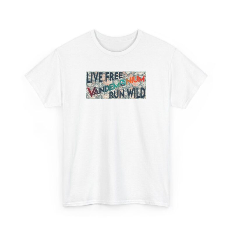 Live Free Run Wild Floral T-shirt