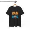 Van Dog T-shirt - Cute Terrier Puppy With Backpack