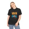 Van Dog T-shirt - Cute Terrier Puppy With Backpack