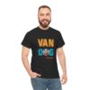 Van Dog T-shirt - Cute Terrier Puppy With Backpack