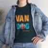 Van Dog T-shirt - Cute Terrier Puppy With Backpack