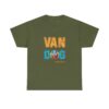 Van Dog T-shirt - Cute Terrier Puppy With Backpack