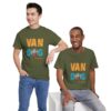 Van Dog T-shirt - Cute Terrier Puppy With Backpack