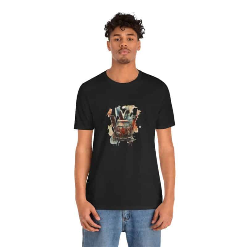 Rusty Vw Camper Soft T-shirt