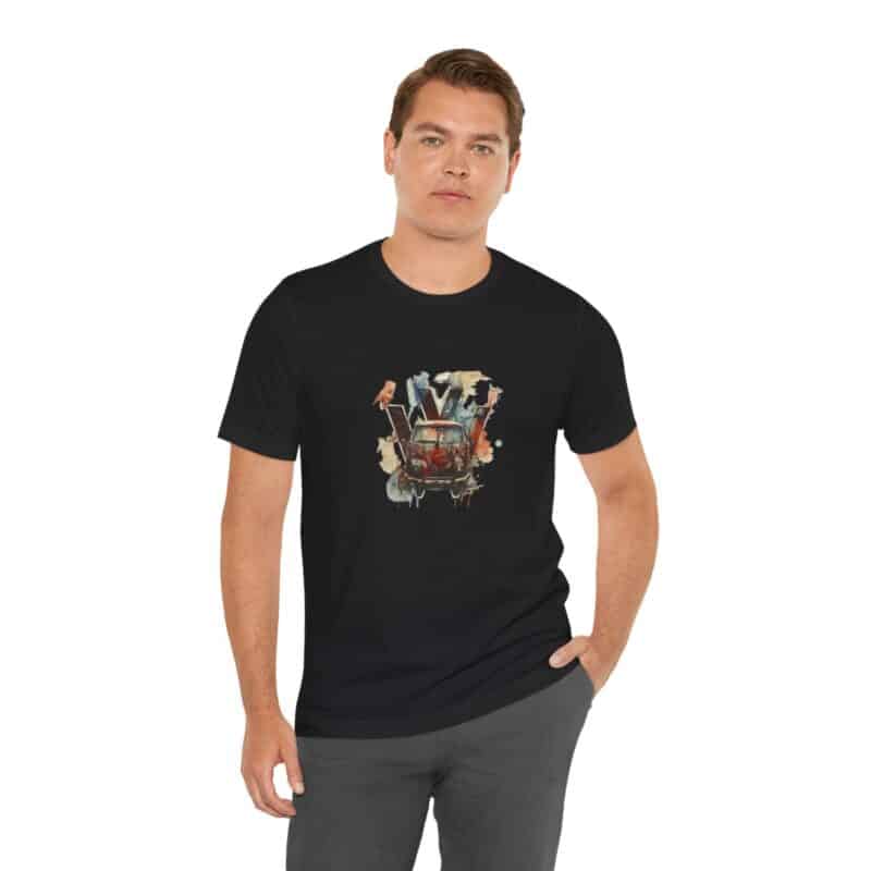 Rusty Vw Camper Soft T-shirt