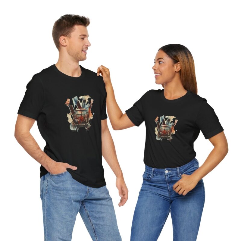 Rusty Vw Camper Soft T-shirt