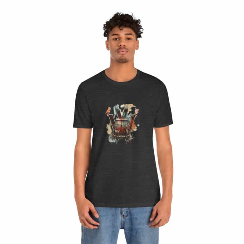 Rusty Vw Camper Soft T-shirt