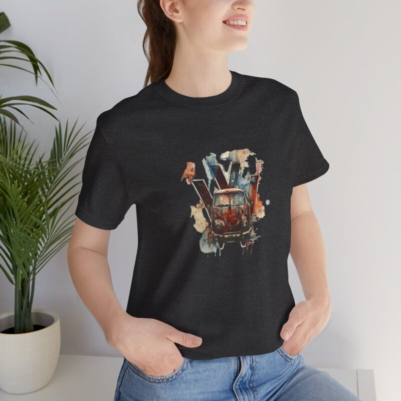 Rusty Vw Camper Soft T-shirt