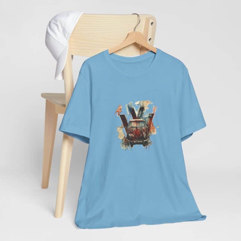 Rusty Vw Camper Soft T-shirt