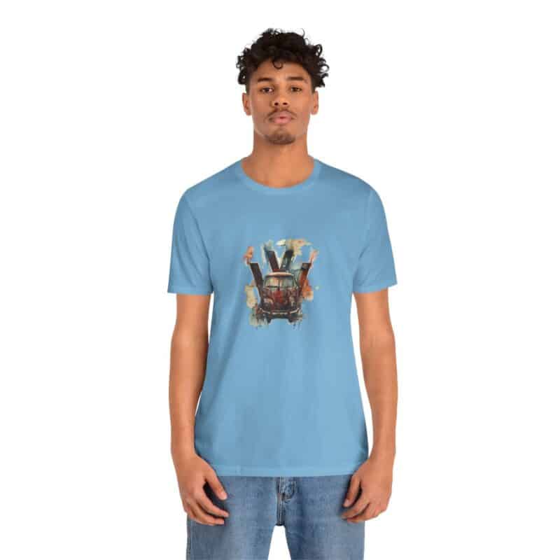 Rusty Vw Camper Soft T-shirt