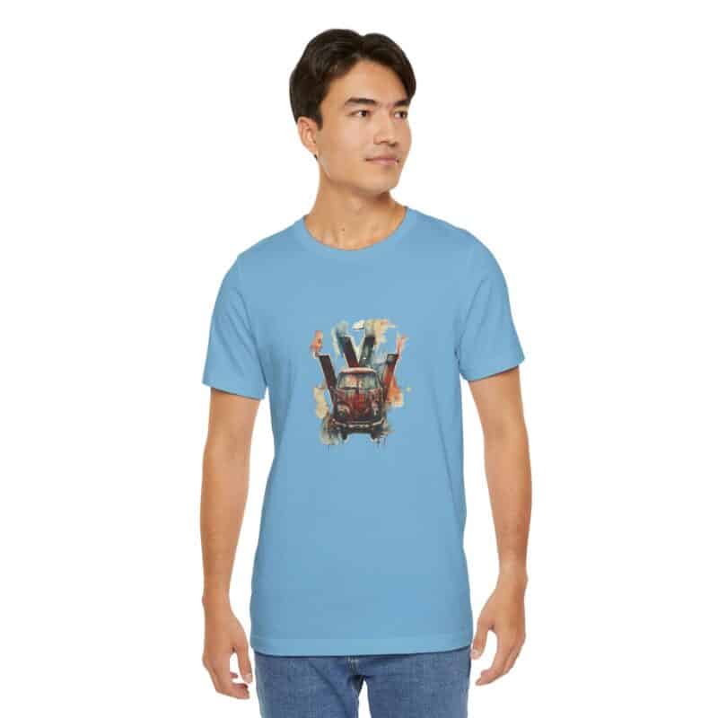 Rusty Vw Camper Soft T-shirt