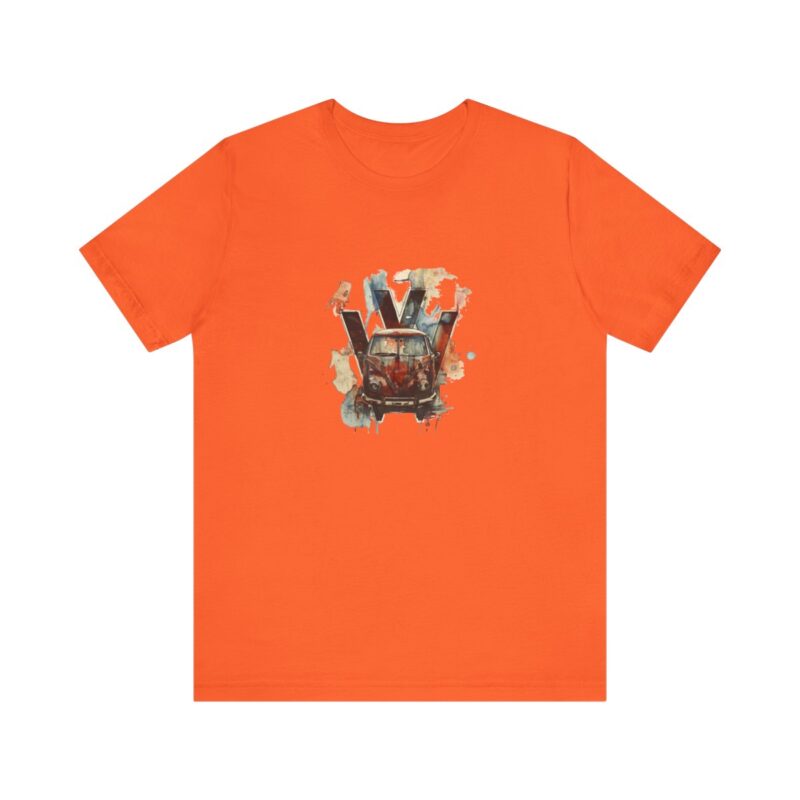 Rusty Vw Camper Soft T-shirt