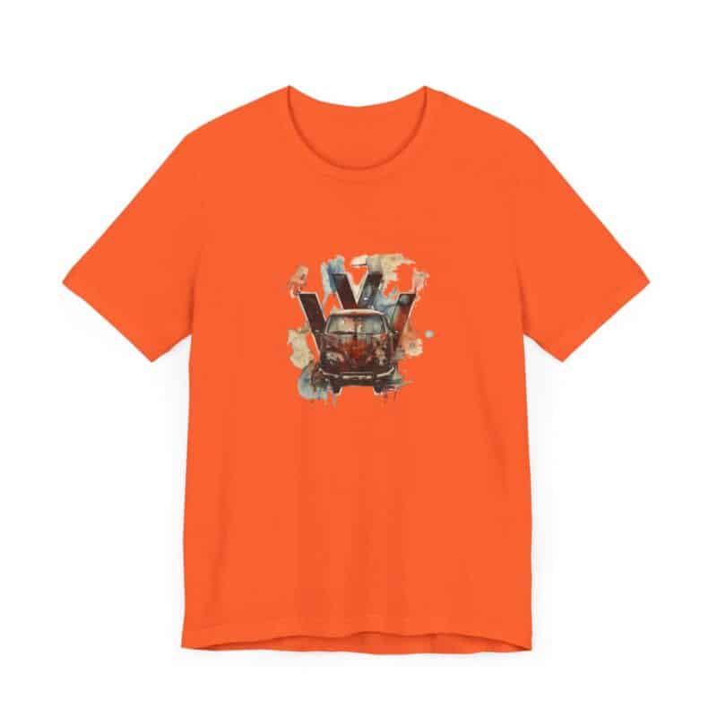 Rusty Vw Camper Soft T-shirt