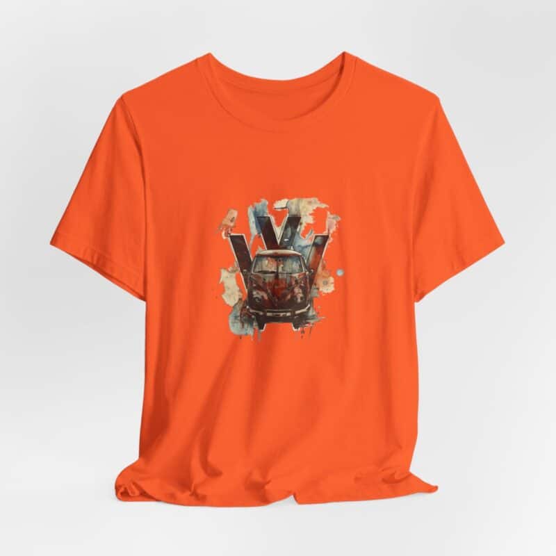 Rusty Vw Camper Soft T-shirt