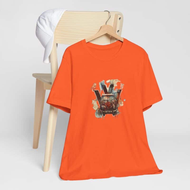 Rusty Vw Camper Soft T-shirt