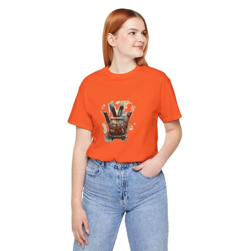 Rusty Vw Camper Soft T-shirt