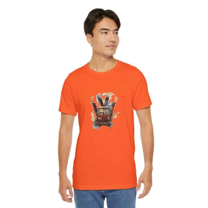 Rusty Vw Camper Soft T-shirt