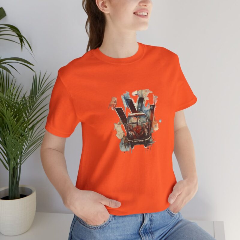 Rusty Vw Camper Soft T-shirt