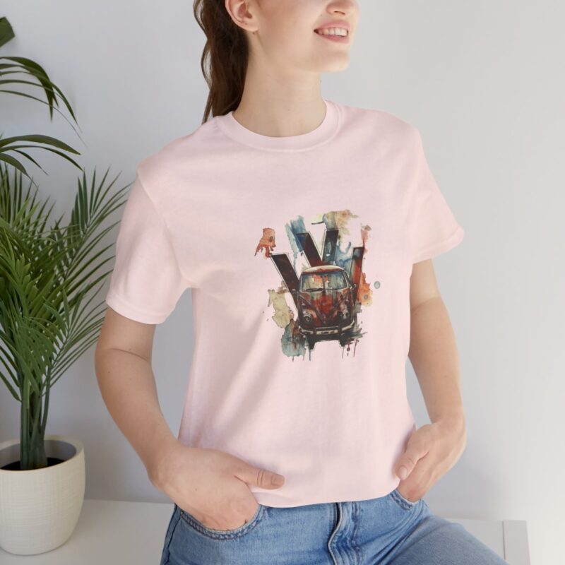 Rusty Vw Camper Soft T-shirt