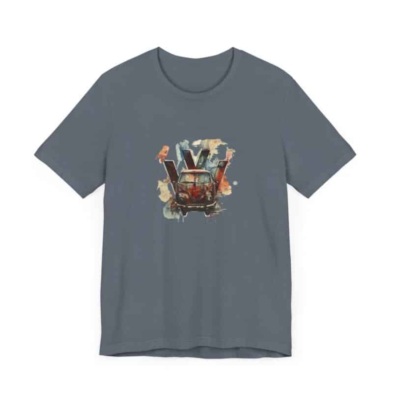 Rusty Vw Camper Soft T-shirt