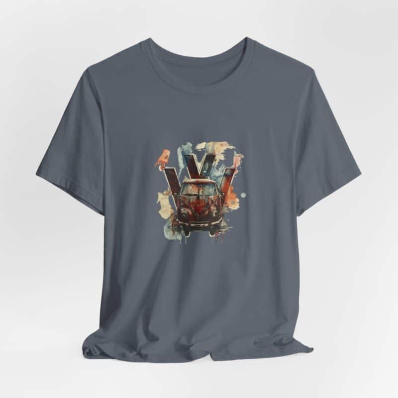 Rusty Vw Camper Soft T-shirt