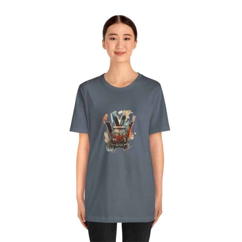 Rusty Vw Camper Soft T-shirt