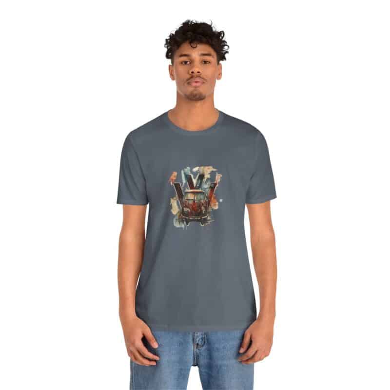 Rusty Vw Camper Soft T-shirt