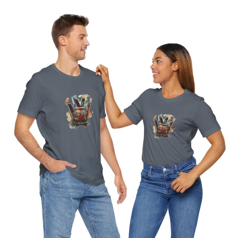 Rusty Vw Camper Soft T-shirt