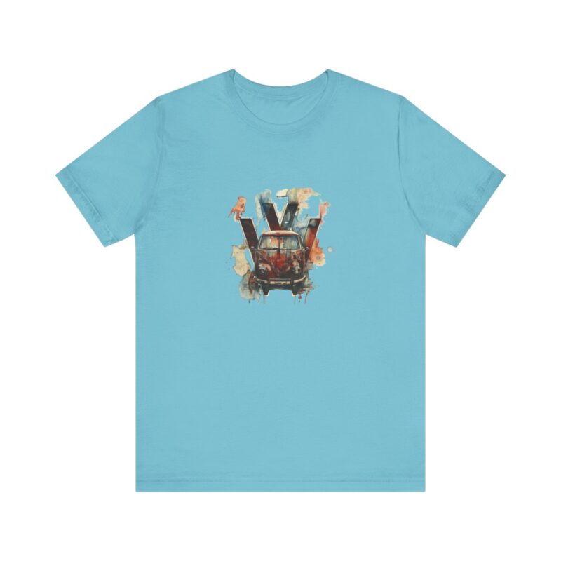 Rusty Vw Camper Soft T-shirt