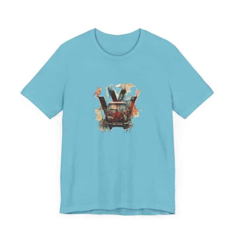 Rusty Vw Camper Soft T-shirt