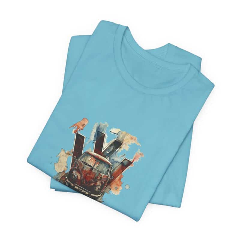 Rusty Vw Camper Soft T-shirt