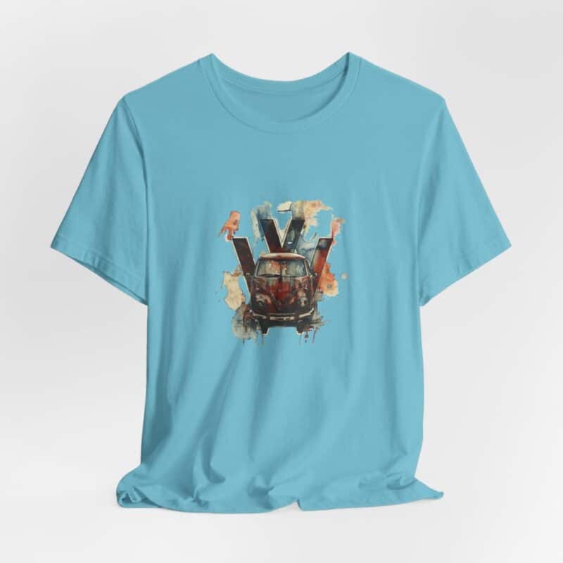 Rusty Vw Camper Soft T-shirt