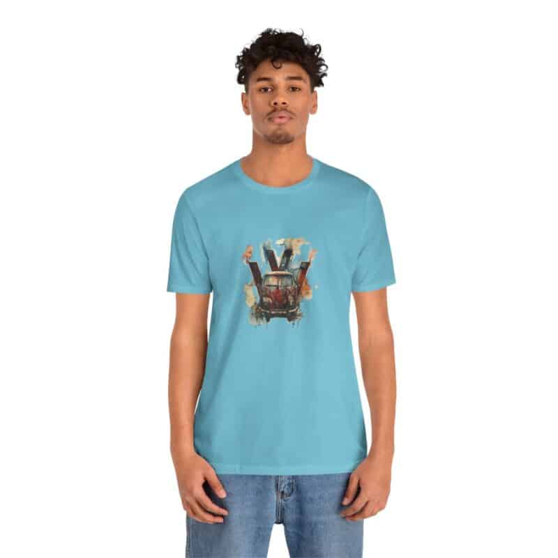 Rusty Vw Camper Soft T-shirt