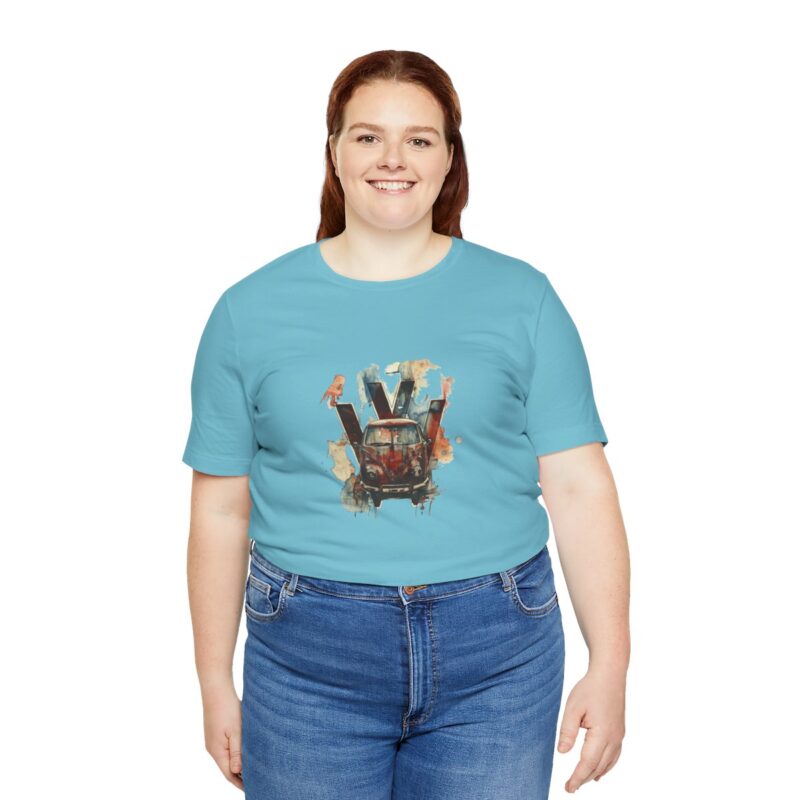 Rusty Vw Camper Soft T-shirt