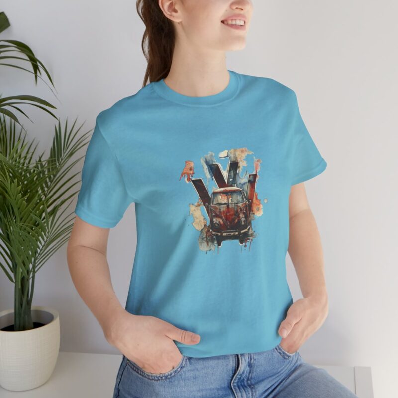 Rusty Vw Camper Soft T-shirt