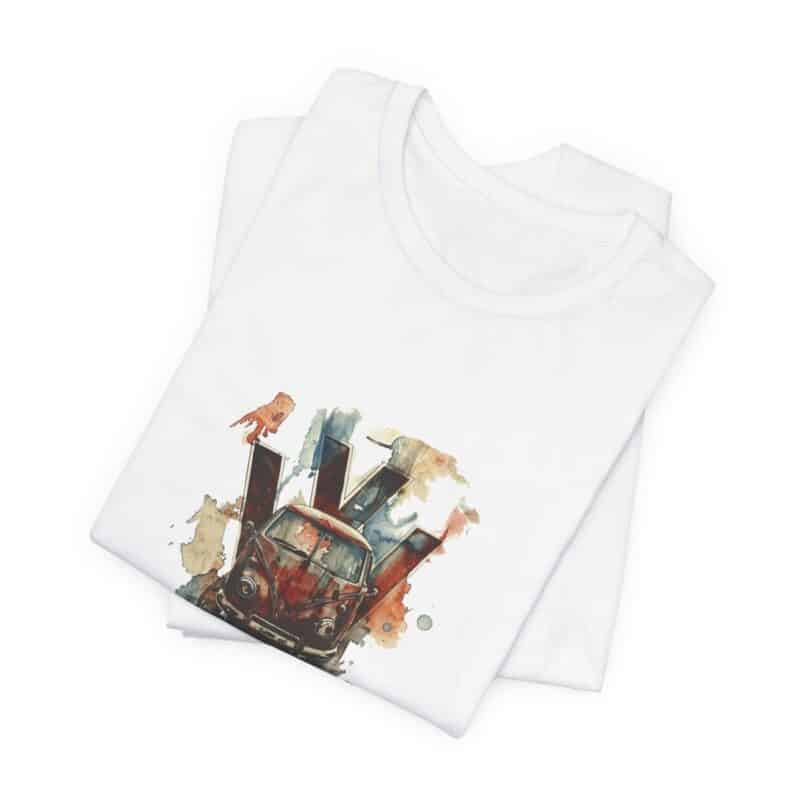 Rusty Vw Camper Soft T-shirt