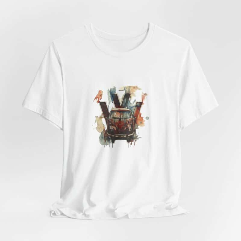 Rusty Vw Camper Soft T-shirt