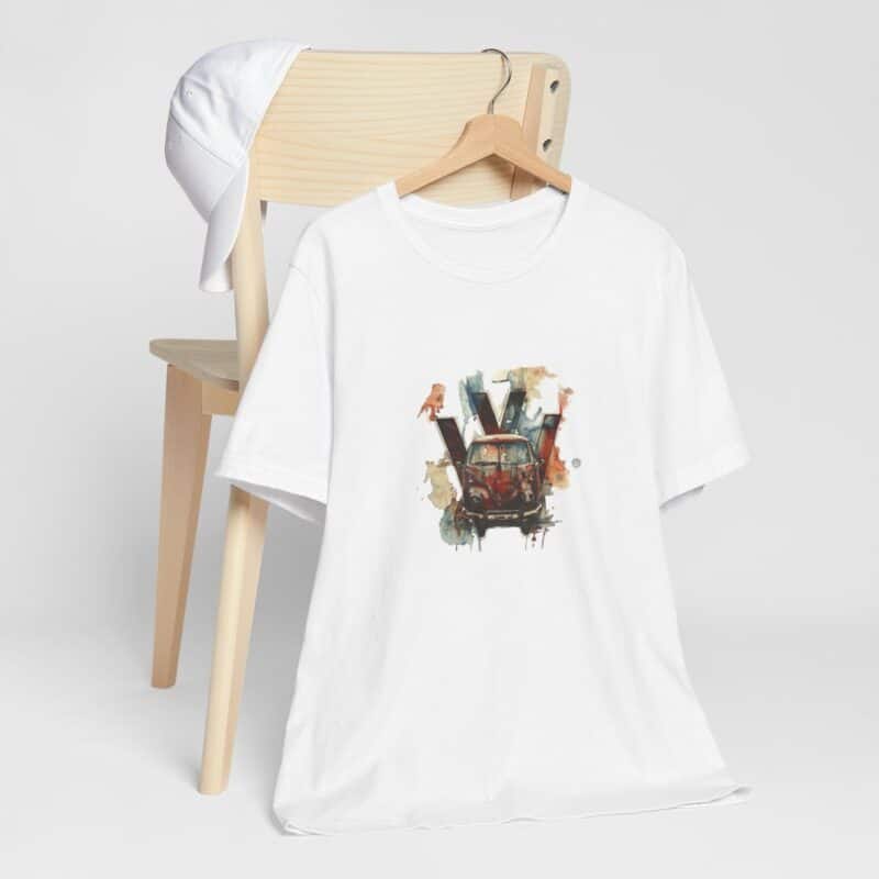 Rusty Vw Camper Soft T-shirt