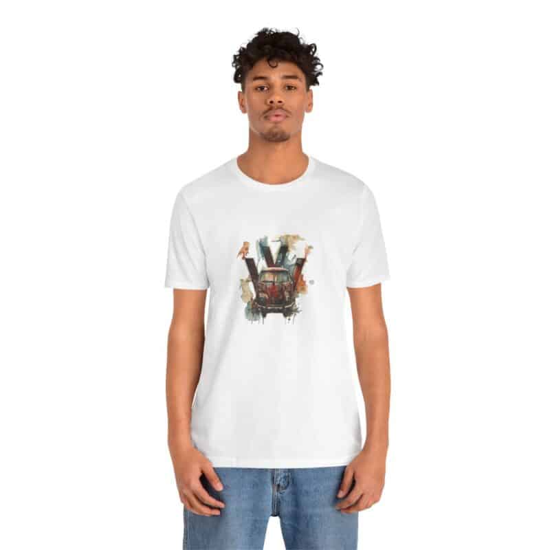 Rusty Vw Camper Soft T-shirt