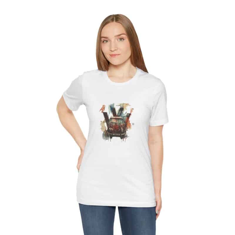 Rusty Vw Camper Soft T-shirt